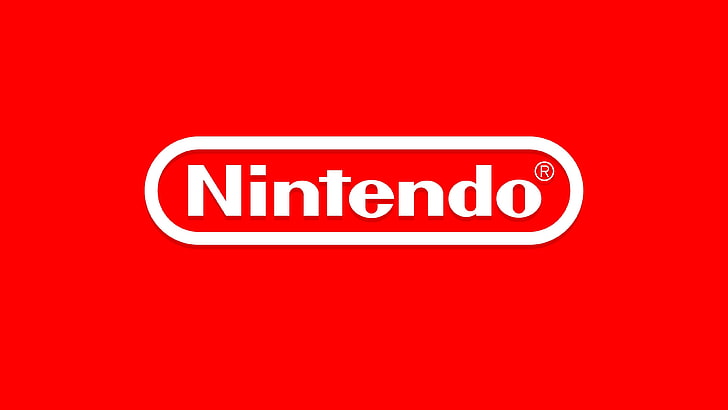 Varumärke, Nintendo, röd bakgrund, Super Nintendo, typografi, videospel, HD tapet