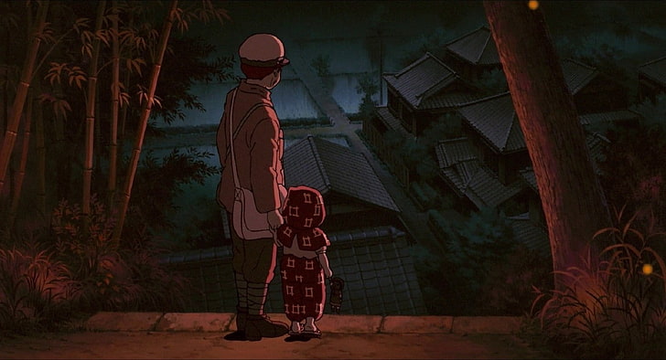 Anime, Grab der Glühwürmchen, Studio Ghibli, HD-Hintergrundbild