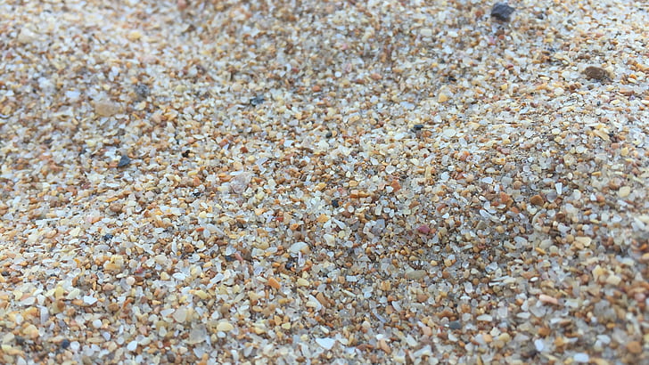 sand, strand, makro, HD tapet