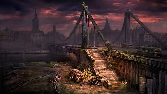 لعبة فيديو ، أخرى ، نهاية العالم ، مدينة ، دمار ، ما بعد نهاية العالم، خلفية HD HD wallpaper