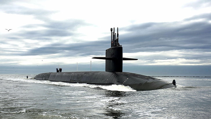 militare, nucleare, sottomarini, Sfondo HD