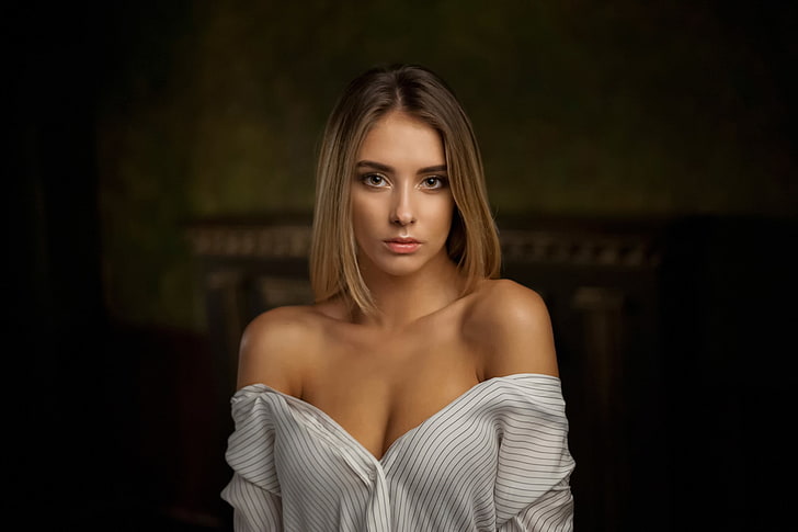 ผู้หญิงภาพนางแบบ Maxim Maximov, วอลล์เปเปอร์ HD