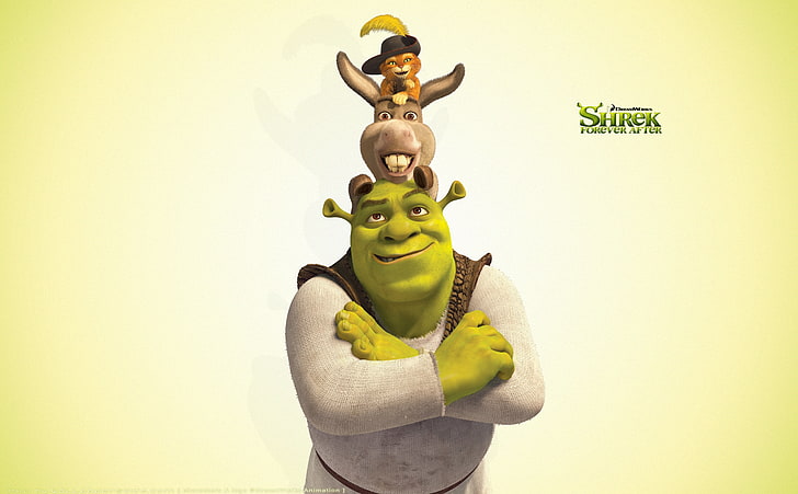 Superar Corta vida anfitriona Shrek, Donkey and Puss in Boots, Shrek The ..., Fondo de pantalla digital  de Shrek, Fondo de pantalla HD | Wallpaperbetter