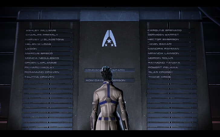 екранна снимка на приложение за онлайн игра, Mass Effect, Mass Effect 2, Mass Effect 3, Liara T'Soni, видео игри, HD тапет