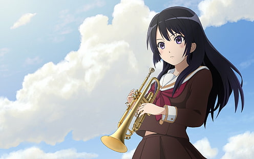 Anime, sonido!Euphonium, Reina Kousaka, Fondo de pantalla HD HD wallpaper