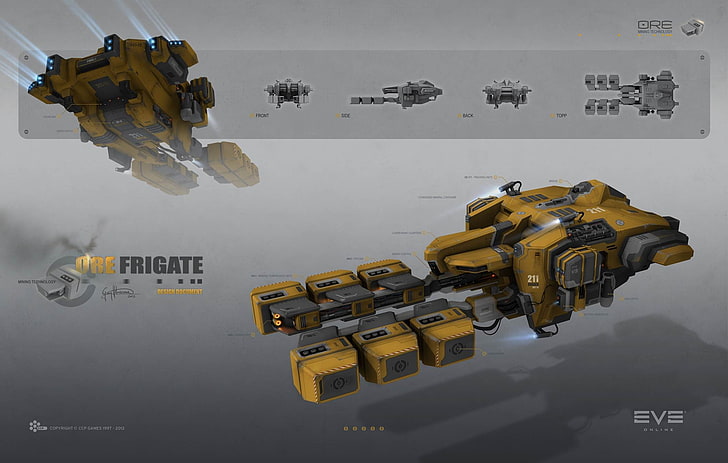 Eve Online Spaceship   Preview 