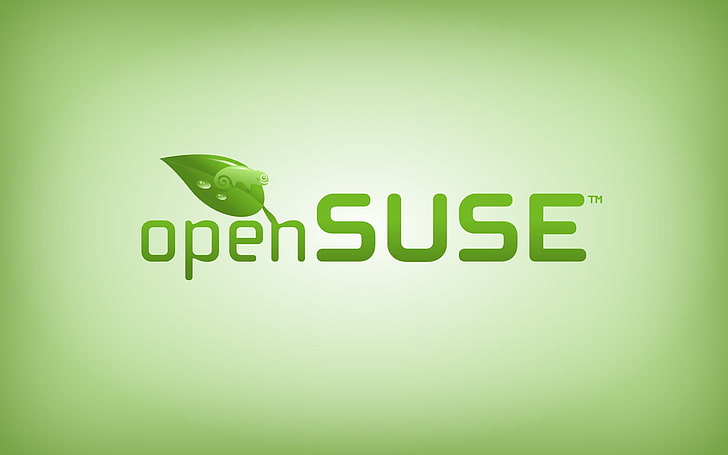 Open Suse Linux, Open Suse-Logo, Computer, Linux, grün, Linux Ubuntu, HD-Hintergrundbild