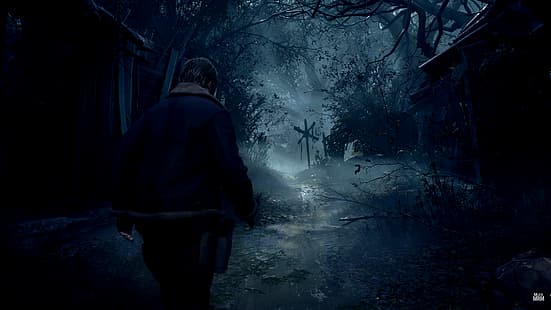 Resident Evil 4 remake, Leon Kennedy, Wallpaper HD HD wallpaper