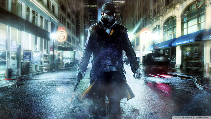 Watch_Dogs, Anonymous, gry wideo, Tapety HD
