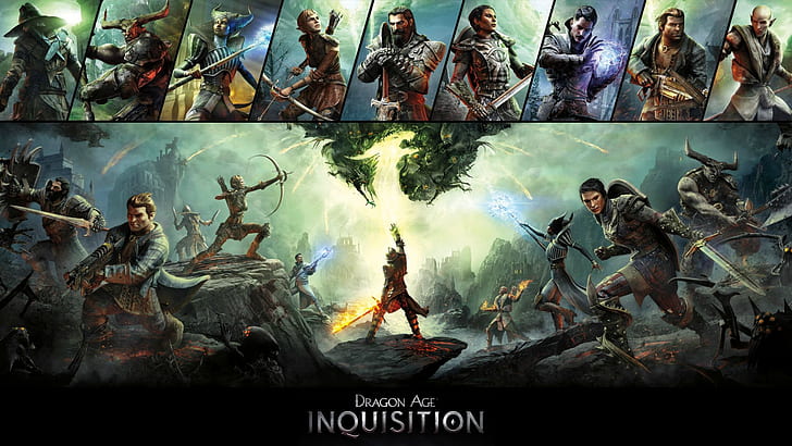 Dragon Age Inquisition, videospel, HD tapet
