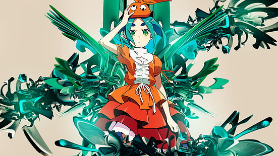 Anime, Monogatari (serial), Yotsugi Ononoki, Tapety HD HD wallpaper