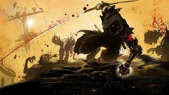 Yaiba: Ninja Gaiden Z wallpaper, anime, Yaiba: Ninja Gaiden Z, Sfondo HD HD wallpaper