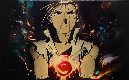 Едуард Елрик, аниме, Full Metal Alchemist, Van Hohenheim, HD тапет HD wallpaper