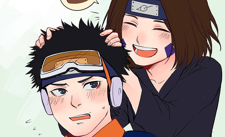 Naruto, Obito Uchiha, Rin Nohara, HD-Hintergrundbild