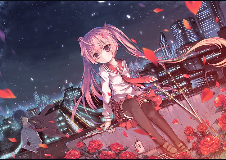 Anime, Aria The Scarlet Ammo, Aria Holmes Kanzaki, HD wallpaper