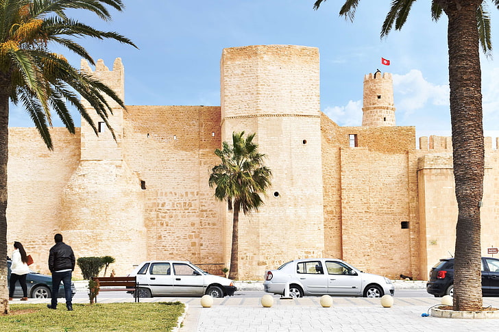 castle, old, tunisia, HD wallpaper