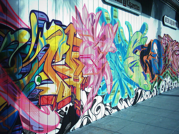 Graffiti HD, artistico, graffiti, Sfondo HD