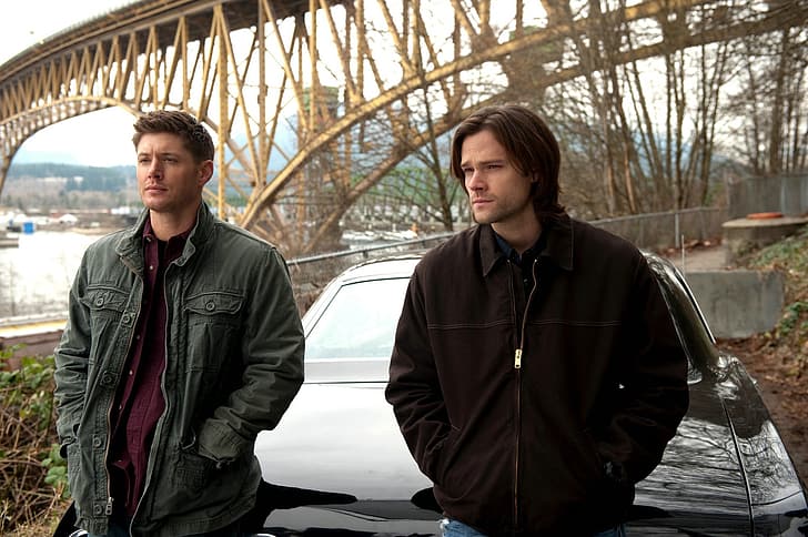the series, Dean, Supernatural, Sam, Jared Padalecki, Jensen Ackles, HD wallpaper