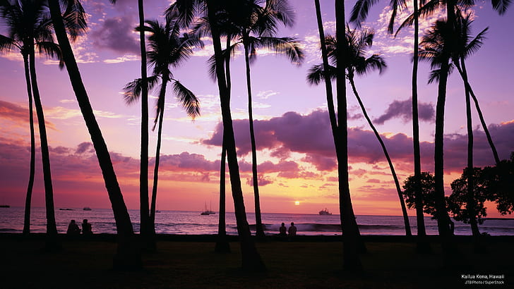 كايلو كونا ، هاواي ، جزر، خلفية HD