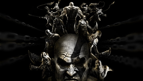 gott des krieges badass kratos 4521x2543 Videospiele Kratos HD Art, badass, gott des krieges, HD-Hintergrundbild HD wallpaper