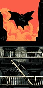 Батман и Робин, Междузвездни войни, черно, iPhone, Android (операционна система), вертикално, HD тапет HD wallpaper