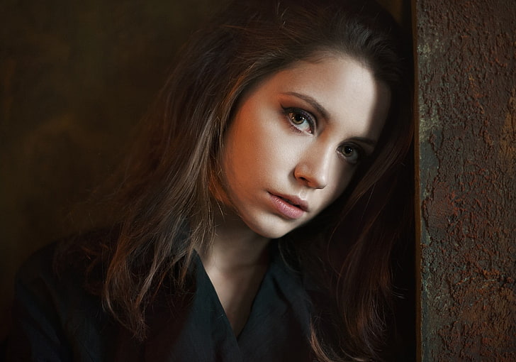 Ксения Кокорева, женщина, лицо, модель, портрет, Максим Максимов, HD обои