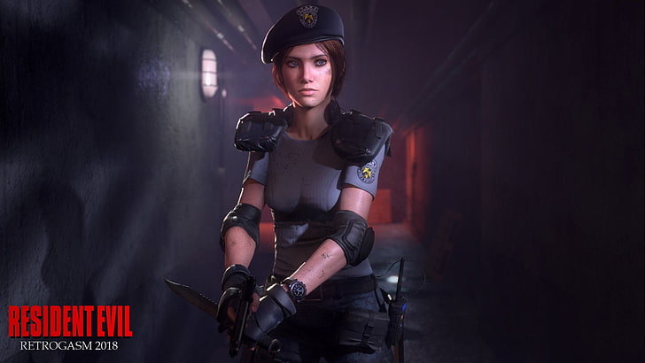 Resident Evil, Jill Valentine, Fond d'écran HD