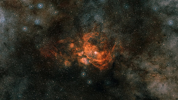 HDR-Weltraumgalaxie, HD-Hintergrundbild