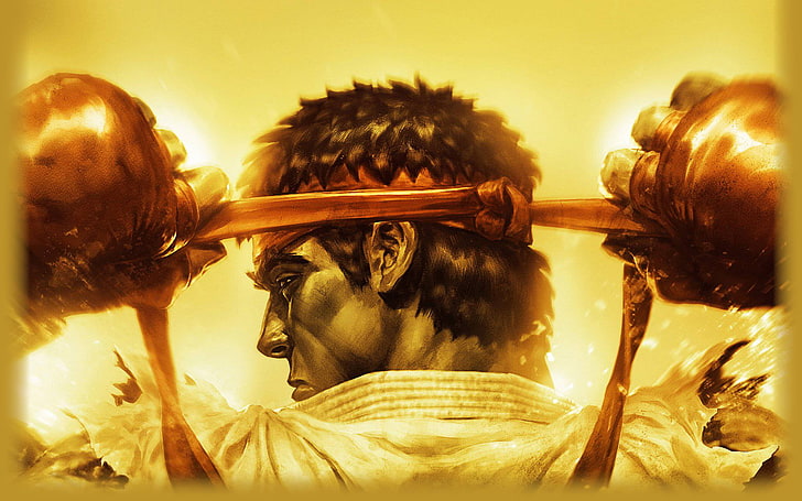 Straßenkämpfer, Straßenkämpfer IV, Ryu (Straßenkämpfer), HD-Hintergrundbild
