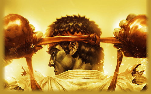 Street Fighter, Street Fighter IV, Ryu (Street Fighter), Wallpaper HD HD wallpaper