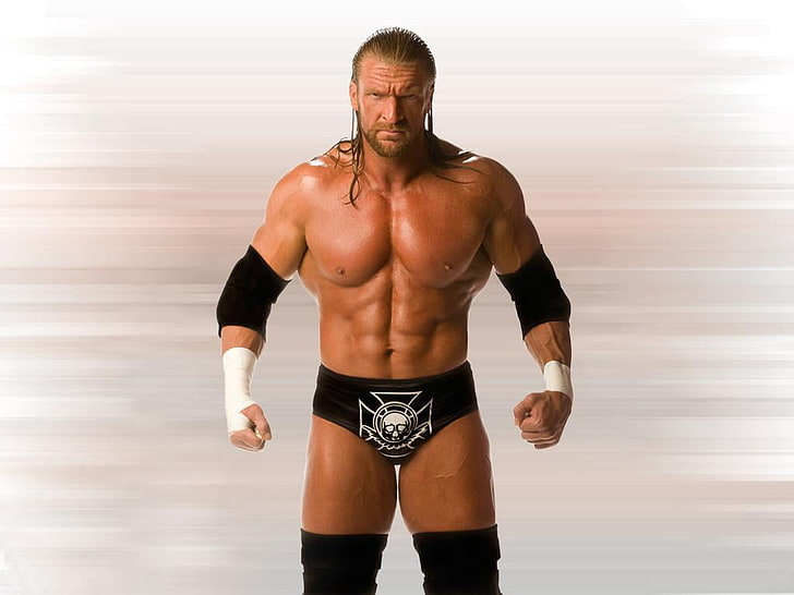 WWE Wrestler Triple H, Triple H, WWE,, juara wwe, pegulat, Wallpaper HD