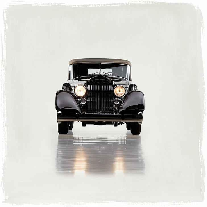 1108-4070, 1934, convertible, dietrich, luxury, packard, retro, sedan, twelve, HD wallpaper