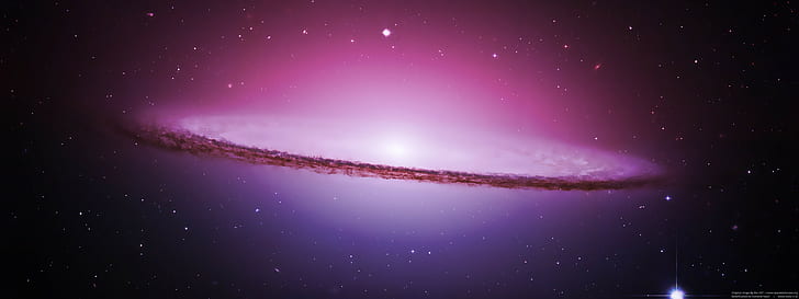 Sombrero-Galaxie, Raumkunst, Raum, digitale Kunst, HD-Hintergrundbild