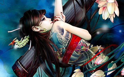 Fantasy-Mädchen, Fantasy-Kunst, Zhang Xiao Bai, HD-Hintergrundbild HD wallpaper