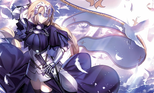 Serie Fate, Fate / Grand Order, Jeanne d'Arc (Fate Series), Righello (Fate / Grand Order), Sfondo HD HD wallpaper
