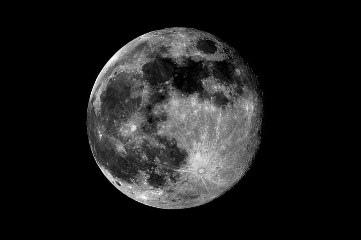 Tierra, Luna, Lua Cheia, Fondo de pantalla HD