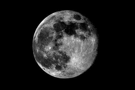Bumi, Bulan, Lua Cheia, Wallpaper HD HD wallpaper