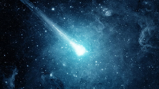 комета, космос, HD тапет HD wallpaper