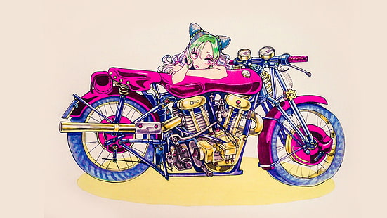 Anime, Jojos bizarres Abenteuer, Jolyne Cujoh, HD-Hintergrundbild HD wallpaper