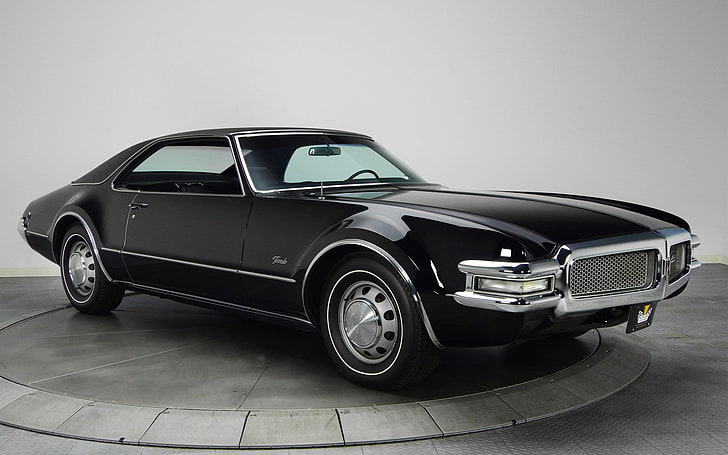 black, cars, classic, muscle, Oldsmobile, Studio, Toronado, HD wallpaper
