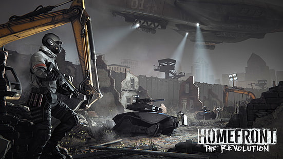Homefront The Revolution Game, игра, домашний фронт, революция, HD обои HD wallpaper