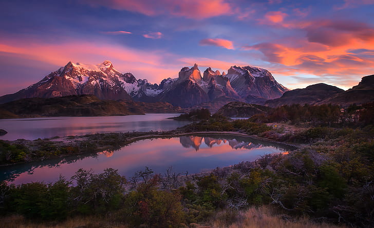 América del Sur, Patagonia, Cordillera de los Andes, Fondo de pantalla HD