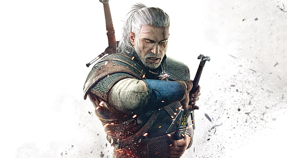 The Witcher wallpaper, The Witcher 3: Wild Hunt, Geralt of Rivia, HD wallpaper HD wallpaper