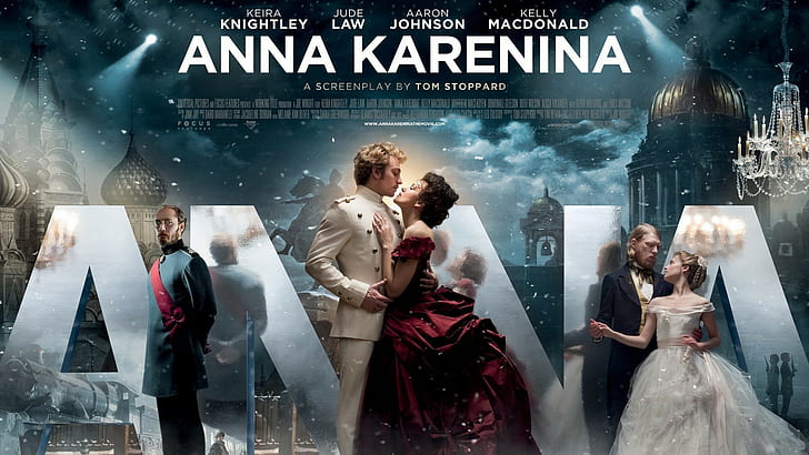 film, Anna Karenina, Keira Knightley, Jude Law, Sfondo HD