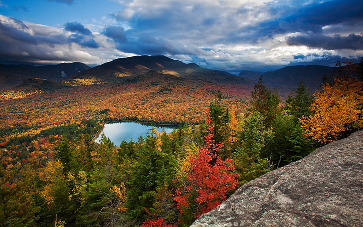 taman nasional, alam, lanskap, musim gugur, Wallpaper HD