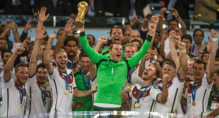 2014, 챔피언, 컵, 피파, 독일, 축구, 세계, HD 배경 화면