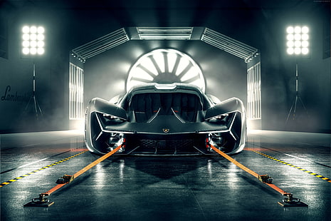Voitures 2019, Lamborghini Terzo Millennio, 4K, Fond d'écran HD HD wallpaper