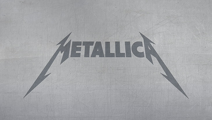 Metallica, heavy metal, thrash metal, metal, muzyka metalowa, typografia, muzyka, logo zespołu, Tapety HD