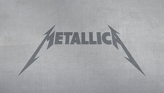 Metallica, хэви-метал, трэш-метал, метал, метал музыка, типография, музыка, логотип группы, HD обои HD wallpaper