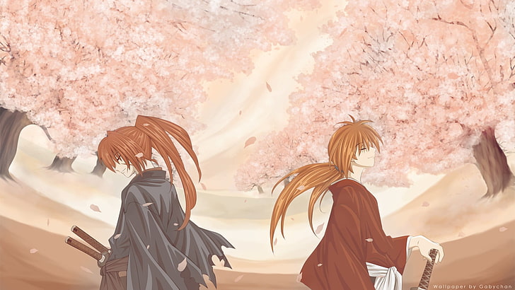 anime, Rurouni Kenshin, chicas anime, Fondo de pantalla HD